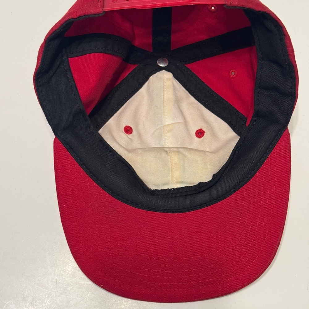 Used Supreme Red Esp Cap View 3